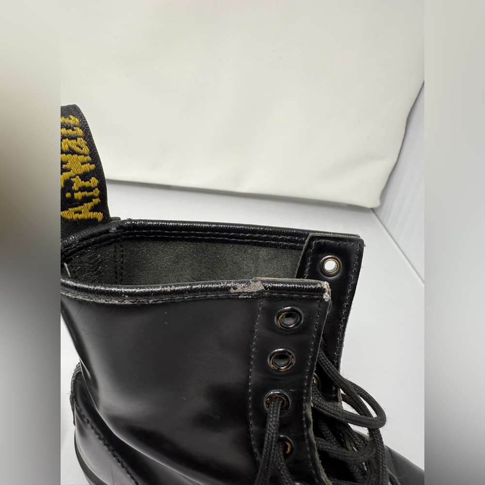 Dr. Martens 1460 Black Smooth Leather 8-Eye Boots – Women’s 7 / UK 5 / EU 38 - Picture 6 of 16